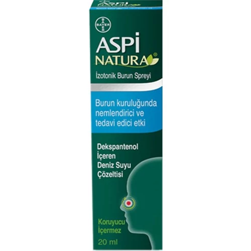 Aspinatura İzotonik Burun Spreyi 20 Ml