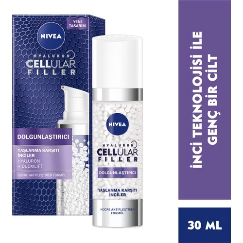 Nivea Cellular Cilt Dolgunlaştırıcı İnci Taneleri Serum 30Ml