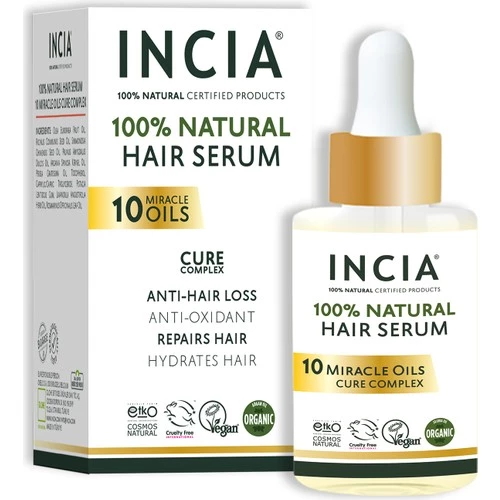 Incia Saç Bakım Serumu 30Ml