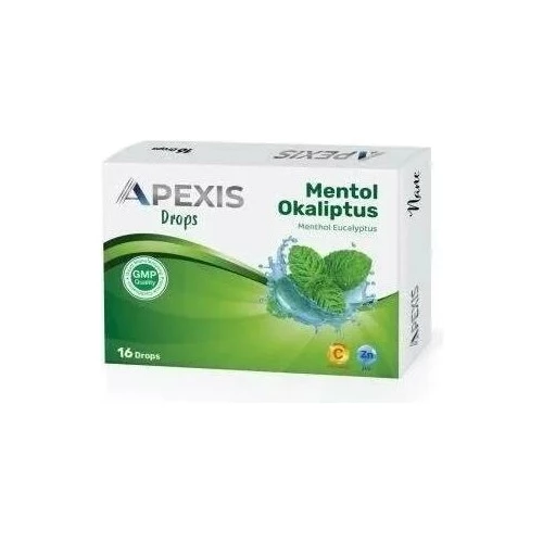 Apexis Drops Mentol Okaliptus Aromalı