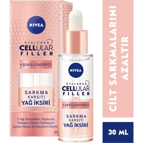 Nivea Hyaluron Cellular Filler Şekillendirici  Sarkma Karşıtı Yağ İksiri