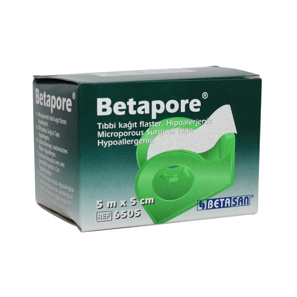 Betapore Hipoallerjenik Tıbbi Kağıt Flaster 5M X 5 Cm