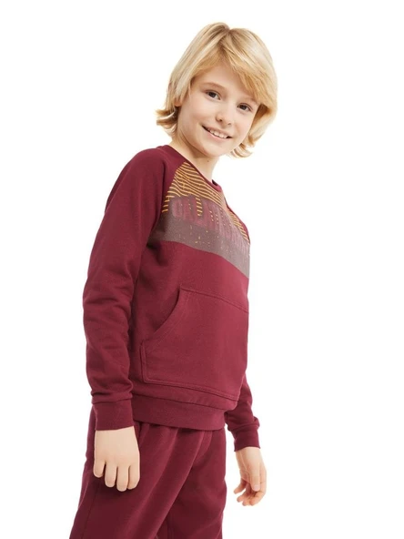 Galatasaray Orijinal Cepli Çocuk Eşofman Takımı - 5