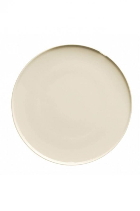 Kütahya Porselen Chef Taste Of 28 cm Düz Tabak Krem