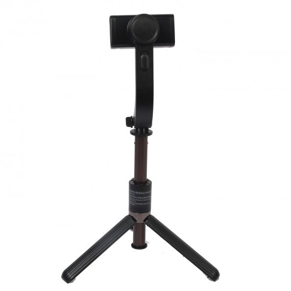 Deyatech L08 Gimbal 2 Eksenli Telefon ve Kamera Sabitleyici Bluetooth Selfie Vlog Tripod - 3