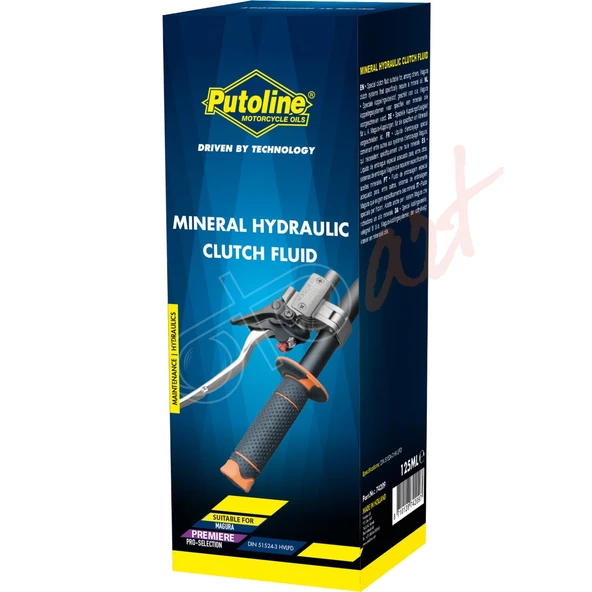 Putoline Mineral Hidrolik Debriyaj yağı 125ML Bisiklet ve Motosiklet