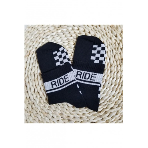 Siyah Ride Çorap