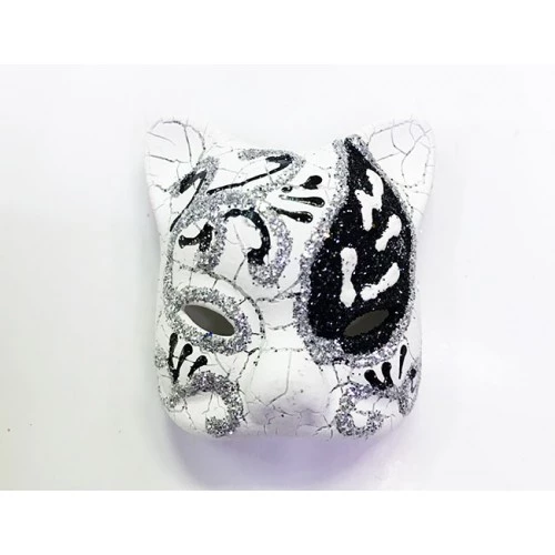 Siyah Renk Venedik Kedi Model Magnet ürün görseli