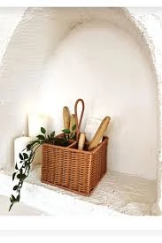 MİEN Rattan Kare Kaşıklık&Organizer - 2