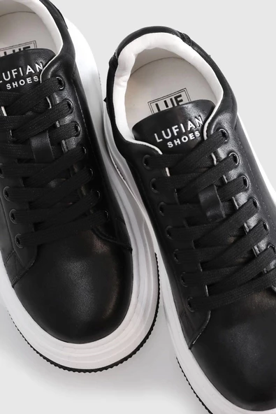 Lufian Adel Kadın Sneaker Ayakkabı Siyah 121230017 - 6