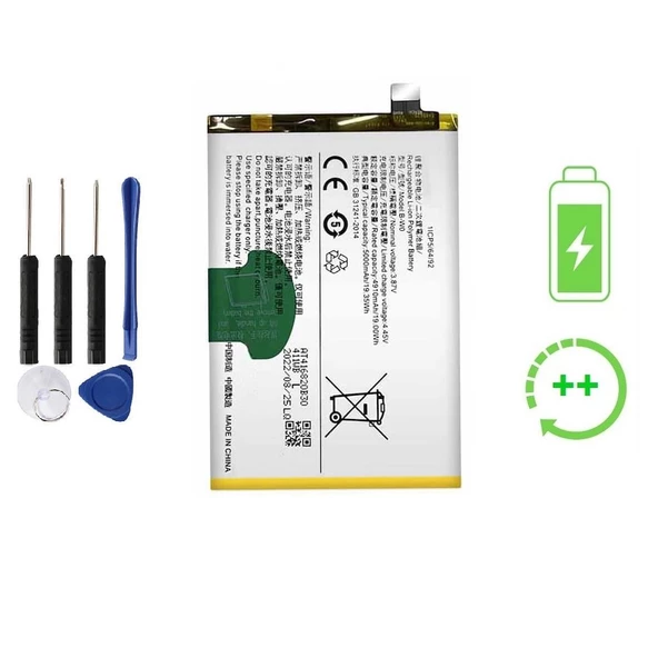 Vivo Y35 İle Uyumlu  Güclendirilmis İthal Pil Batarya B-W0 ürün görseli 1