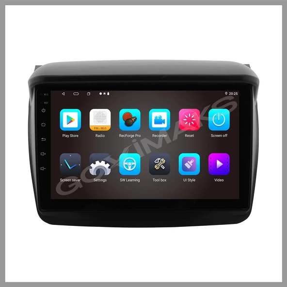 MİTSUBİSHI L200 2007-2014 UYUMLU 6 GB RAM 128 GB HAFIZA ANDROID MULTIMEDIA TEYP - Resim 10