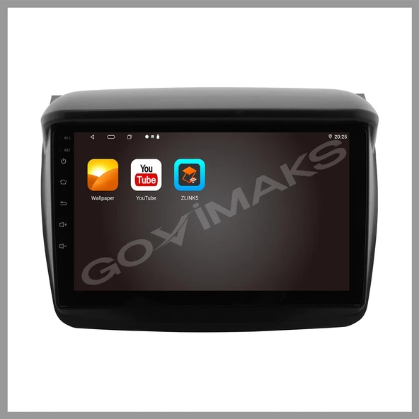 MİTSUBİSHI L200 2007-2014 UYUMLU 6 GB RAM 128 GB HAFIZA ANDROID MULTIMEDIA TEYP - Resim 6