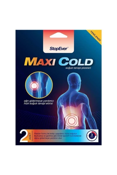 Stopever Maxi Cold Ağrı Kesici Soğutucu Bant 2’li