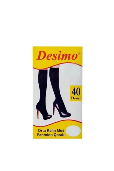 Desimo Orta Kalın Dizaltı Çorabı BRONZ RENGİ