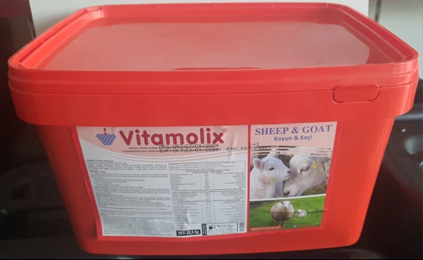 Royal İlaç Vitamolix Sheep And Goat 22,5 kg (Koyun-Keçi-Oğlak Için)
