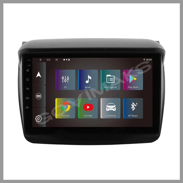 GOVİMAKS MİTSUBİSHI L200 2007-2014 4 GB RAM 64 GB HAFIZA ANDROID MULTIMEDIA TEYP - 7