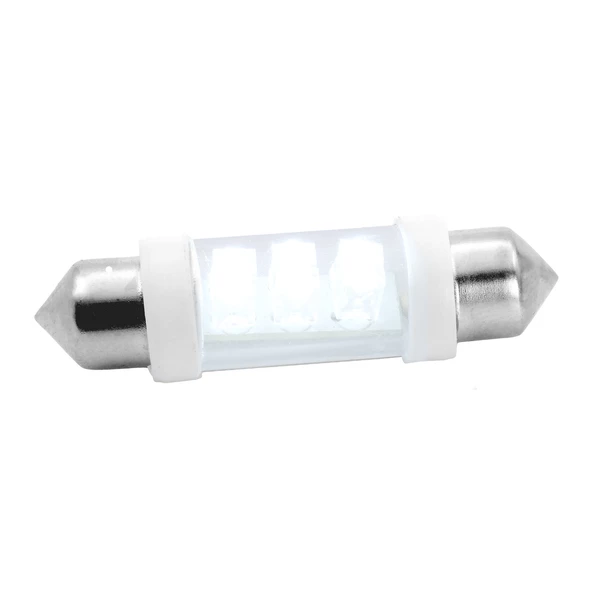 Sofit Led T&W 39mm 6 Ledli Beyaz 12V Iç Aydınlatma Plaka Lamba 2 Adet - 2