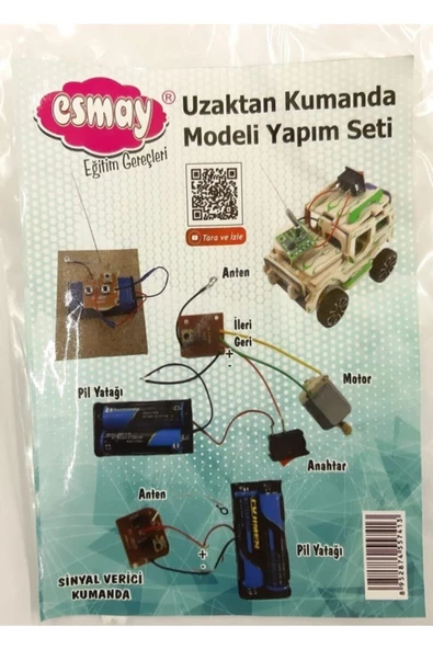 Uzaktan Kumanda Modeli Yapım Seti ürün görseli 1