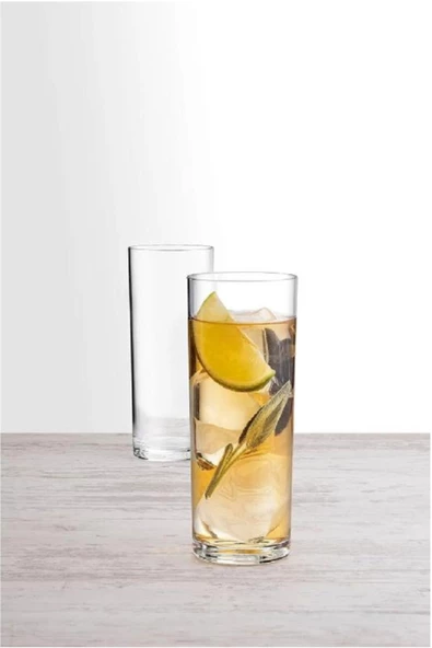 Lav ince taban limonata bardak - 24 lü rakı bardağı