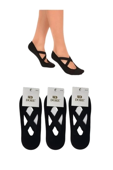 Kaydırmaz Tabanlı Yoga & Plates Ve Spor Çorabı 3 lü paket - Resim 3
