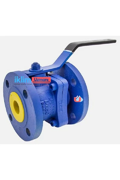 DN 50 PN 16 FLANŞLI SU KÜRESELİ 2 PRC DUYAR VANA - 1