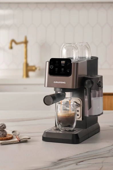 Grundig Ksm 5330 Delisia Coffee Yarı Otomatik Süt Hazneli Espresso Makinesi - 3