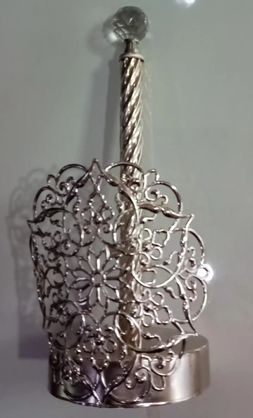 KRİSTAL BAŞLI METAL KAĞIT HAVLULUK - Resim 2