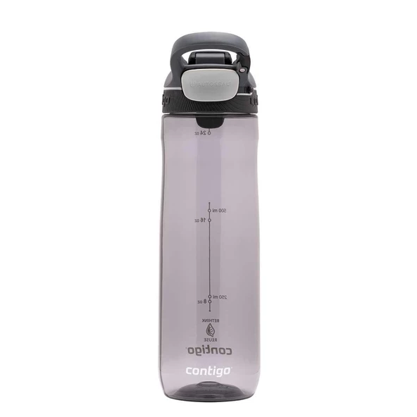 Contigo Cortland Tren Tek El Bas İç Kapaklı Su Matarası 720ml 2191388 - Füme