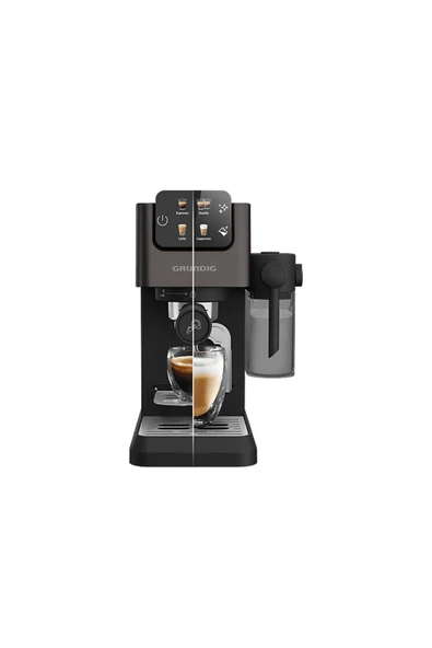 Grundig KSM 6430 Delisia Coffee Yarı Otomatik Kapsüllü Süt Hazneli Espresso Makinesi - 4