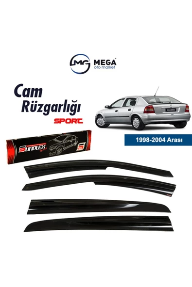 Opel Astra G Hb/Sedan 1998-2003 Mugen Tip Cam Rüzgarlık