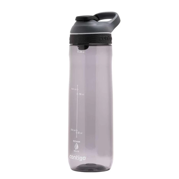 Contigo Cortland Tren Tek El Bas İç Kapaklı Su Matarası 720ml 2191388 - Füme - 5