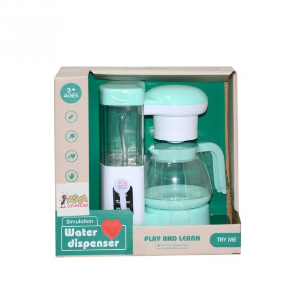 4965-998-9 Asya, OYUNCAK  Pilli Kahve Makinesi - 2