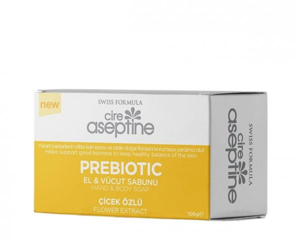 Cire Aceptine Cire Aseptine Prebiotic El ve Vücut Sabunu 100 Gr- Çiçek Özlü