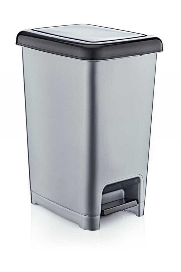 Pedallı Slim Çöp Kovası 10 lt 01041