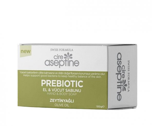 Cire Aseptine Prebiotic El ve Vücut Sabunu 100 Gr- Zeytinyağlı