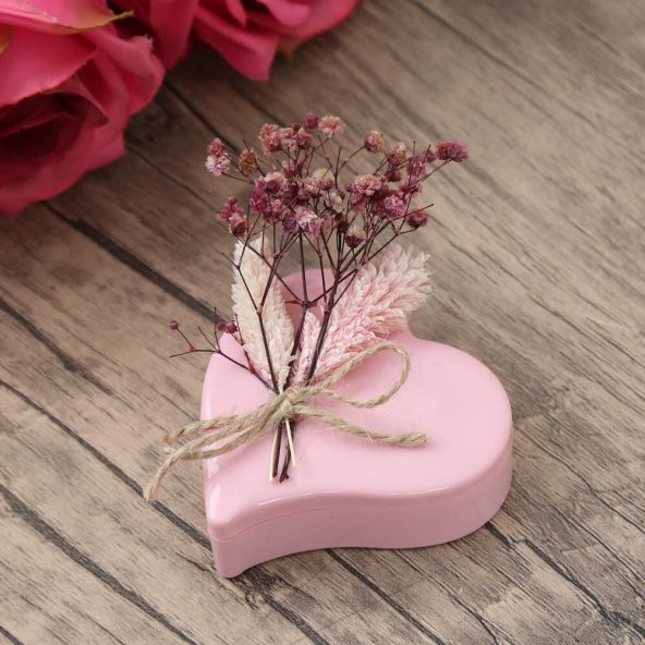 Hediyelik Kelebek Kolye Pembe Kutuda - 4