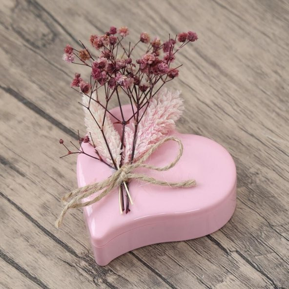 Hediyelik Kelebek Kolye Pembe Kutuda - 5