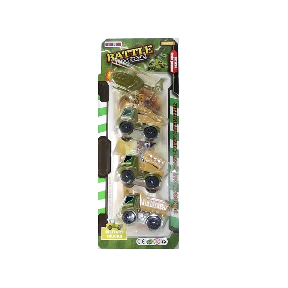 NZM-275 BATTLE FORCE ASKERİ ARAÇ SETİ 10 cm
