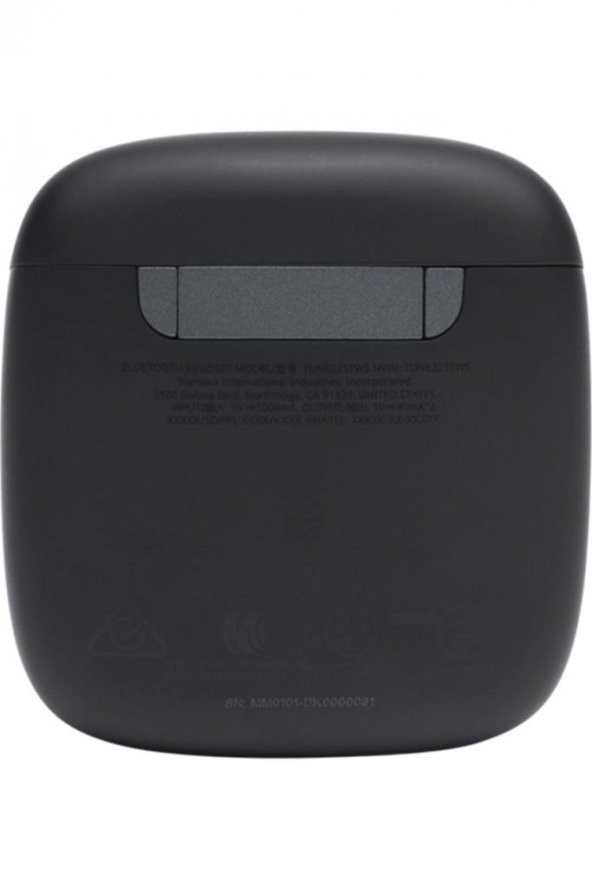 JBL T225 TWS Kablosuz Kulak İçi Bluetooth Kulaklık Siyah - 5