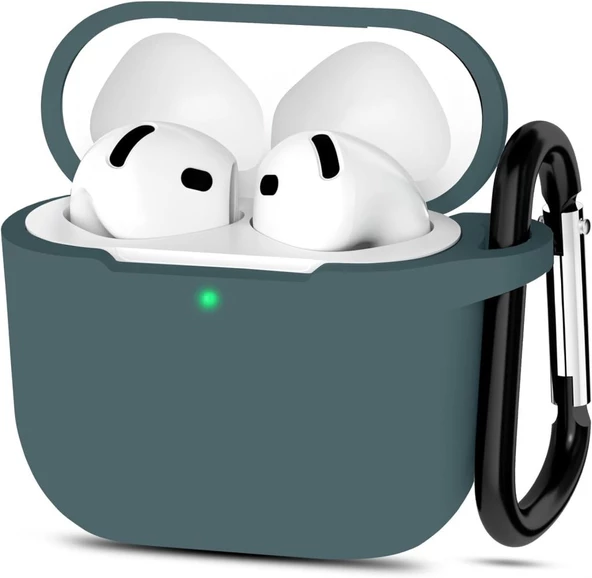 Apple Airpods 4. Nesil ile uyumlu Kılıf Standart Yumuşak Silikon Case - 8
