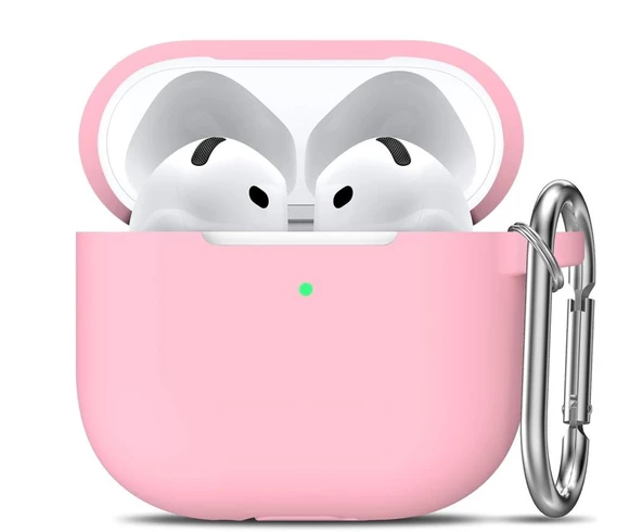 Apple Airpods 4. Nesil ile uyumlu Kılıf Standart Yumuşak Silikon Case - 4
