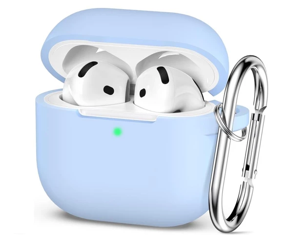 Apple Airpods 4. Nesil Uyumlu Kılıf Standart Yumuşak Silikon Kılıf