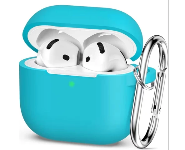 Apple Airpods 4. Nesil ile uyumlu Kılıf Standart Yumuşak Silikon Case - 7