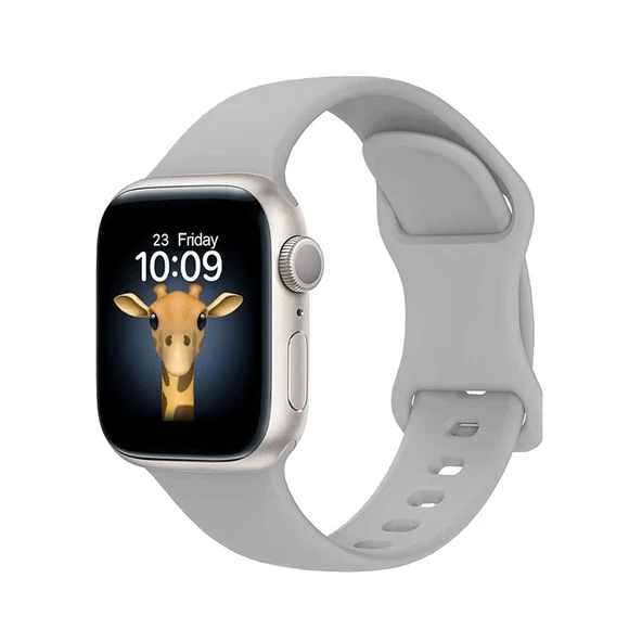Apple Watch 10 42mm Zore KRD-131 Silikon Kordon Strap Kayış - 7