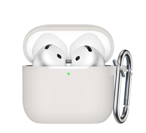 Apple Airpods 4. Nesil ile uyumlu Kılıf Standart Yumuşak Silikon Case - 9