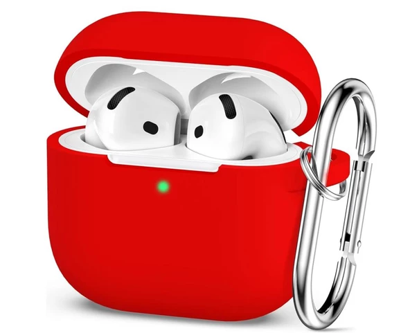 Apple Airpods 4. Nesil ile uyumlu Kılıf Standart Yumuşak Silikon Case - 3