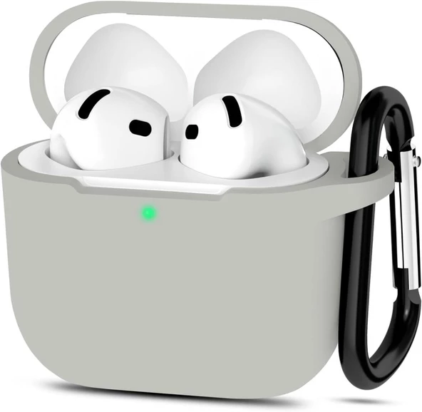 Apple Airpods 4. Nesil ile uyumlu Kılıf Standart Yumuşak Silikon Case - 5