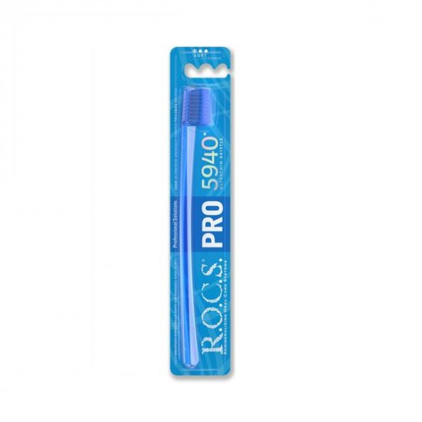 Rocs Pro 5940 Soft Diş Fırçası -Mavi
