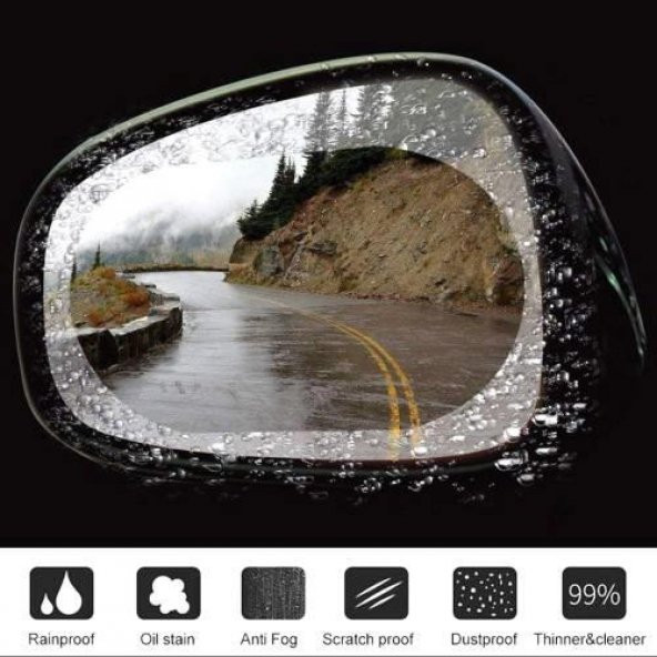 ANTİ FOG BUĞ ÖNLEYİCİ FİLM - AYNA FİLMİ 15 CM X 10 CM - 2